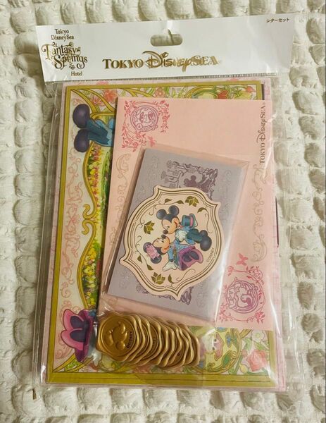 東京ディズニーシー ファンタジースプリングスホテル レターセット文具disney