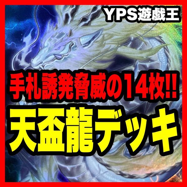 遊戯王 本格構築済み 天盃龍 マルチャミープルリア 無限泡影 禁じられた一滴 トライデントドラギオン パイドラ フルールドバロネス