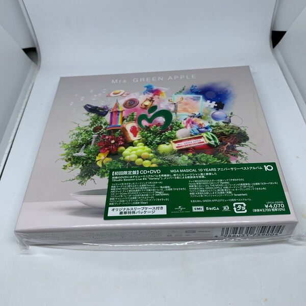 初回限定盤 DVD付 Mrs. GREEN APPLE CD+DVD/10 25/7/8発売