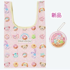 ショッピングバッグ エコバッグ ダッフィーフレンズのフィルドウィズジョイ
