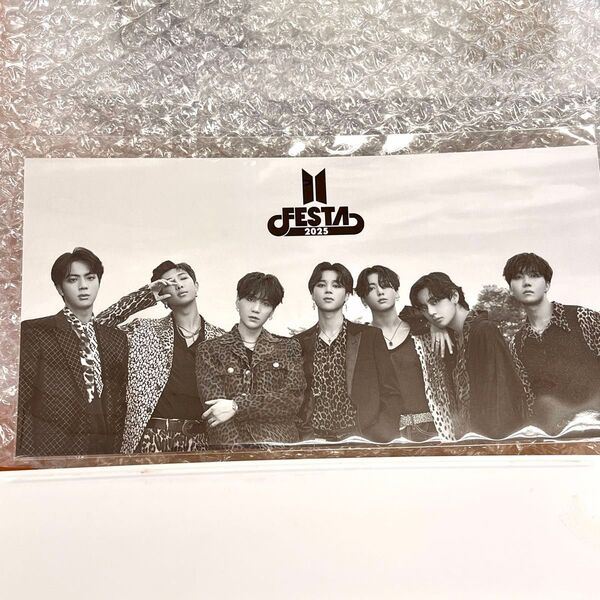 BTS 大判 ビジュアル カード 購入特典 Weverse 2025 FESTA CAPSULE ALBUM トレカ カプセル