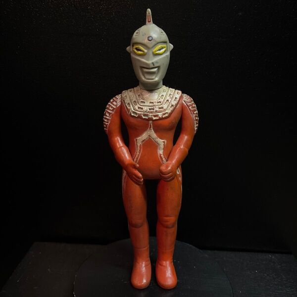 ウルトラセブン ソフビ マルサン 450 当時物 昭和レトロ 円谷プロ ブルマァク