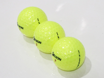 新品 レア！◆ DUNLOP ダンロップ ◆ SRIXON ◆ スリクソン ◆ STAR XV ◆ 3個セット ゴルフボール ◆ 蛍光 パッションイエロー◆送料200円_画像4