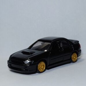 再塗装品 トミカ スバルインプレッサWRX 黒 改造トミカ