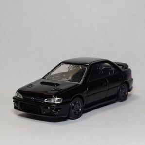再塗装品 トミカプレミアム スバルインプレッサWRX 黒 改造トミカ