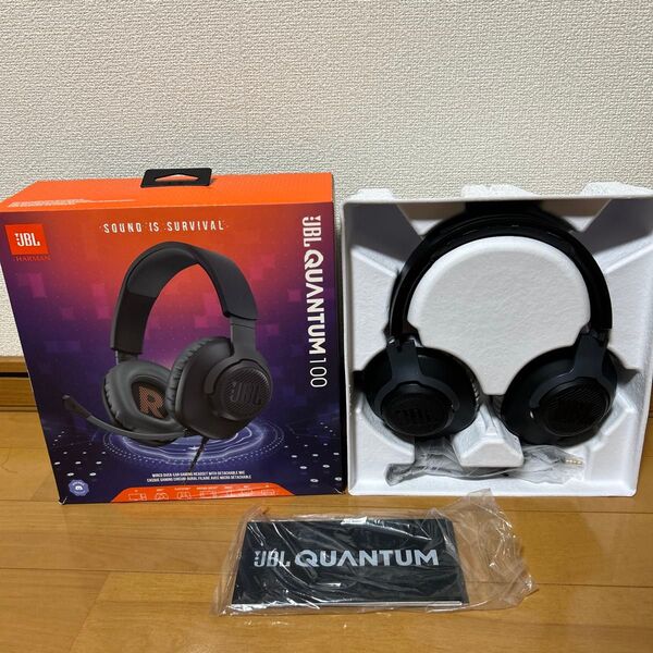 JBL QUANTUM 100 ゲーミングヘッドセット/ヘッドホン