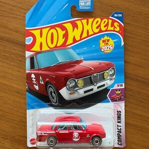 HotWheels ALFA ROMEO GIULIA TI SUPER 195/250