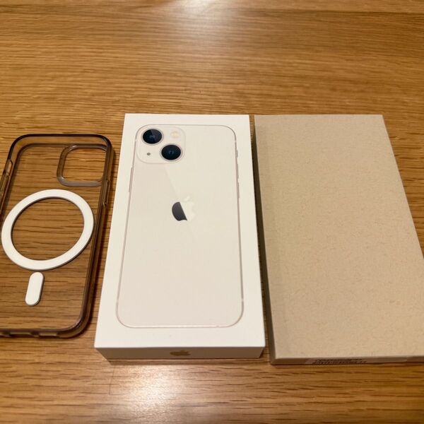 【未使用品】iPhone 13 mini starlight 128GB エクスプレス交換品 箱あり オマケあり