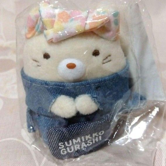 サンエックス すみっコぐらし すみっコーデ デニムファクトリー すみっコぐらしコレクション てのりぬいぐるみ ねこ MY51601