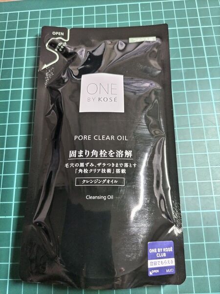 ONE BY KOSE (ワンバイコーセー) クレンジング 毛穴 ポアクリア オイル 詰めかえ用 160mL
