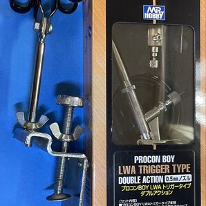 【美品】プロコンBOY LWAトリガ-タイプ05 ダブルアクション PS290 日本製 クレオス Creos