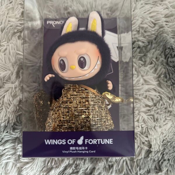 海外製品 Wings of Fortune Vinyl Plush Hanging Card ぬいぐるみ