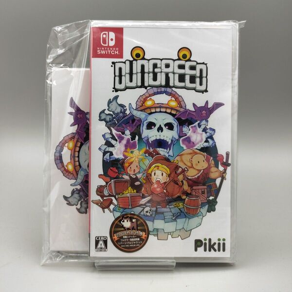 新品未開封 Nintendo Switch Dungreed 特典ステッカーサウンドトラックCD付き