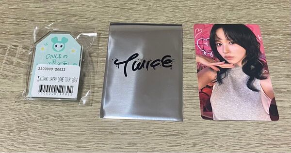 TWICE ポップアップ THIS IS FOR 1万円特典トレカ ミナ (アクリルお守りセット)