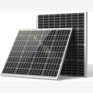 ソーラーパネル 100w×2枚 200w 太陽光パネル IP67防水 高耐久 太陽光発電 エコ 節約