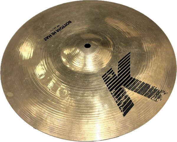 【IAK】90's K Zildjian 14” HIHAT BOTTOMのみ