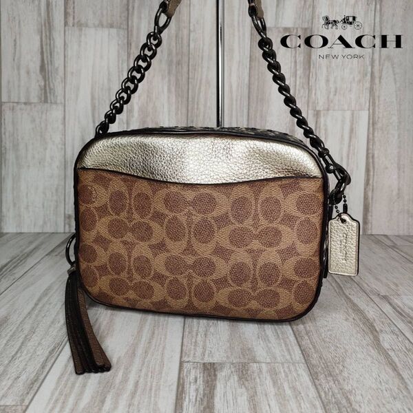 COACH コーチ シグネチャー ショルダーバッグ 55