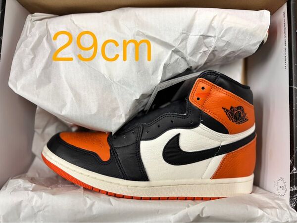 Nike Air Jordan 1 Retro High OG Shattered Backboard 2025 29cm