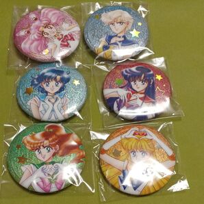 セーラームーン 明治 缶バッジ 6種