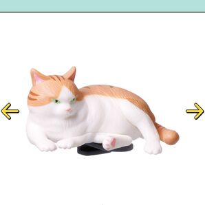 番猫ヌードルクリップ 茶トラ猫のとら次郎 ガチャ