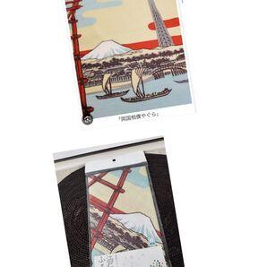 新品 東京スカイツリー 江戸浮世絵ふろしき 1枚 両国相撲やぐら柄 東京土産