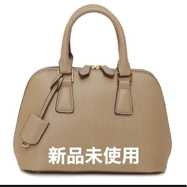 即決で200円引き(コメント下さい)レディース ハンドバッグ 2way ショルダー ゴールド金具 スカーフ付き