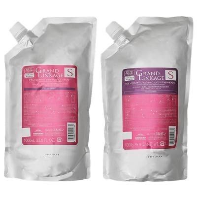 ミルボン グランドリンケージ シルキーリュクス シャンプー&トリートメント セット(1000ml+1000g)×1個