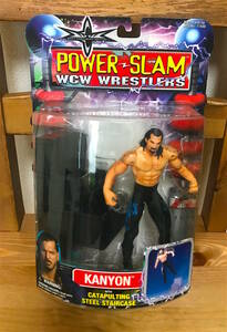 即決 激レア 消滅直前 TOYBIZ WCW POWER SLAM シークレットフィギア KANYON フィギア 未開封 WWF wwe ハズブロ ロック ホーガン スティング