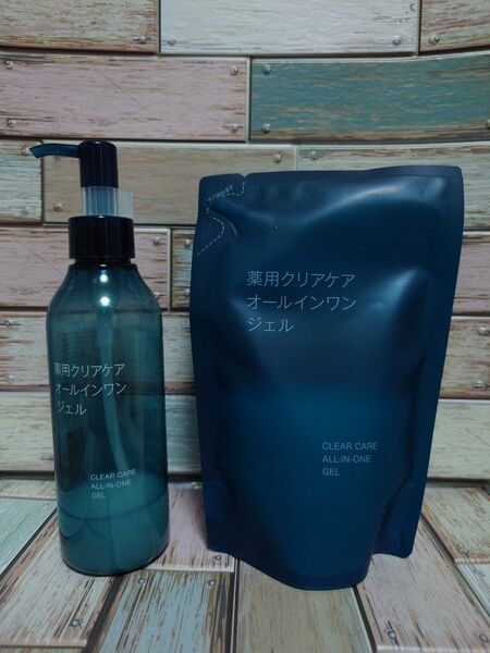 無印良品 薬用クリアケアオールインワンジェル 本体 詰め替え