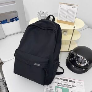 リュック 大容量 軽量 黒 メンズ レディース 男女兼用 通学 通勤 韓国風 シンプル おしゃれ 旅行 マザーズバッグ