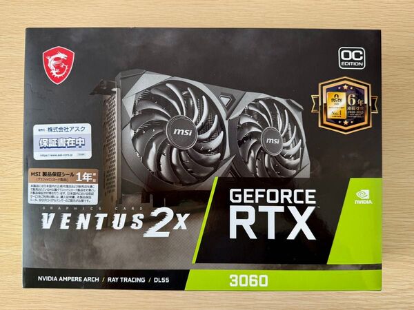 GeForce RTX 3060 VENTUS 2X 12G OC