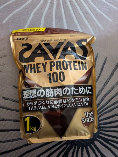 ザバス SAVAS ホエイプロテイン 100 リッチショコラ 1kg