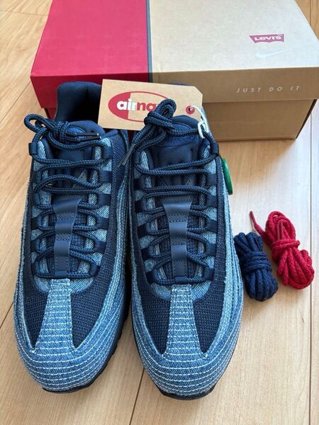 Levi's Nike Air Max 95 OG Indigo Denim Blue リーバイス インディゴ デニム ブルー