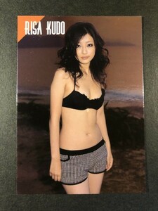 工藤里紗 BOMB 2007　スペシャルミラーカード　108　水着 グラビア　アイドル　トレカ　トレーディングカード