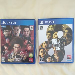 龍が如く7 光と闇の行方 & 龍が如く8 2本セット PS4