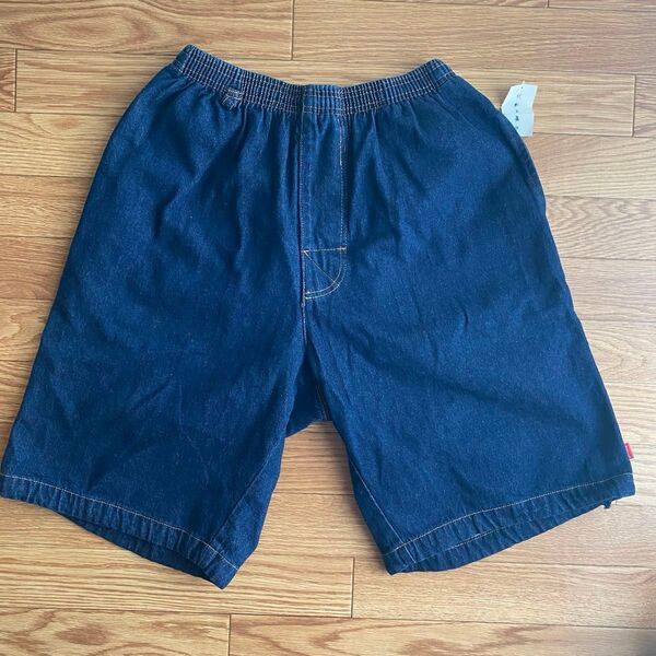 デッドストック old stussy デニムバギーショーツ USA製 紺タグ