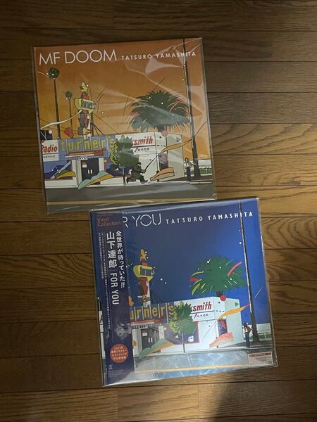 【新品未使用】MF DOOM Tatsuro Yamashita TANDA 山下達郎 FOR YOU アナログ盤 LP レコード