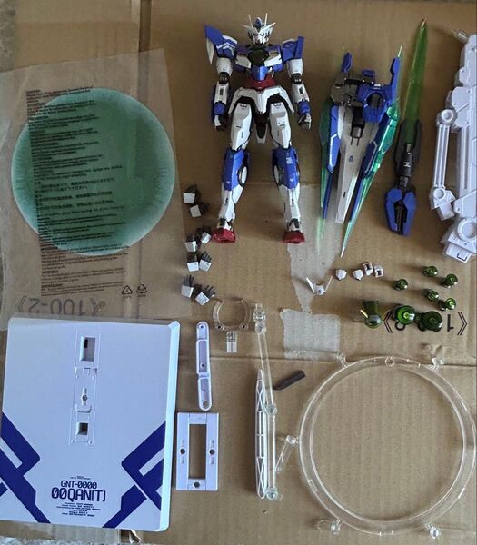 機動戦士ガンダム00 【難・欠品あり】METAL BUILDダブルオークアンタ バンダイ フィギュア