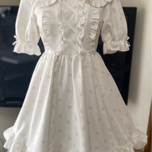 美品DearMyLoveいちご姫ワンピース