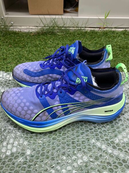 PUMA ランニングシューズ FOREVER RUN NITRO 26.5cm ブルー系