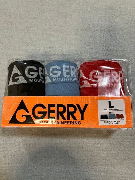 GERRY ボクサーパンツ3枚セット サイズL