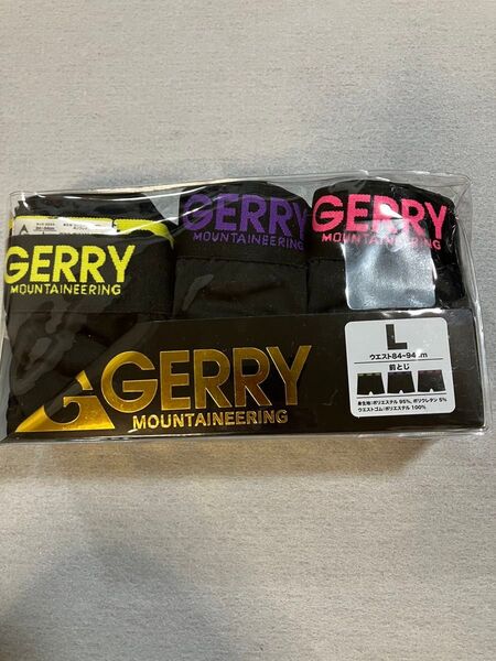 GERRY ボクサーパンツ3枚セット サイズL