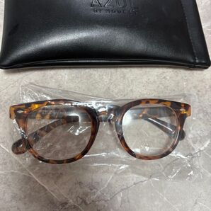 AZUL BY MOUSSY 伊達メガネ ブラウン系 未使用に近い