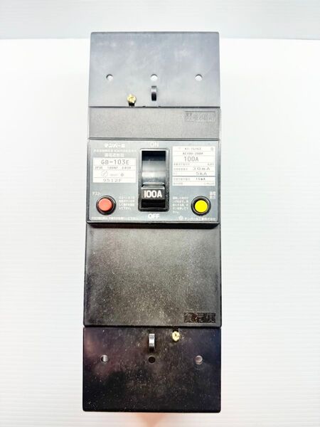 テンパール漏電遮断器 GB-103E A 100A