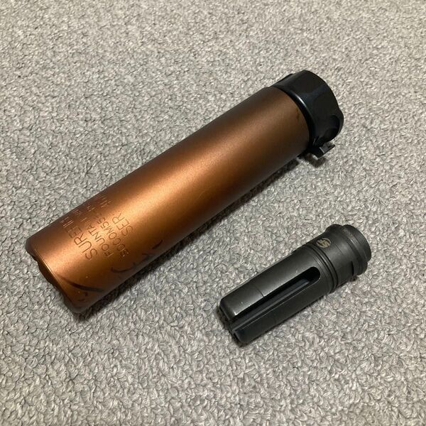 SFタイプ SOCOM556-RCサプレッサー フラッシュハイダーセット 14mm正ネジ
