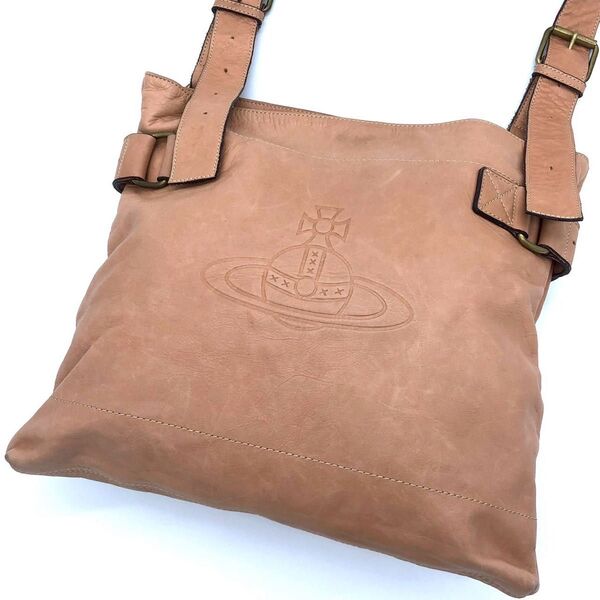 【美品】Vivienne Westwood ヴィヴィアンウエストウッド アコード ショルダーバッグ 斜め掛け