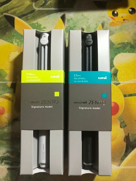 uniball ZENTO シグニチャーモデル 0.5mm 0.38mm ユニボールゼント