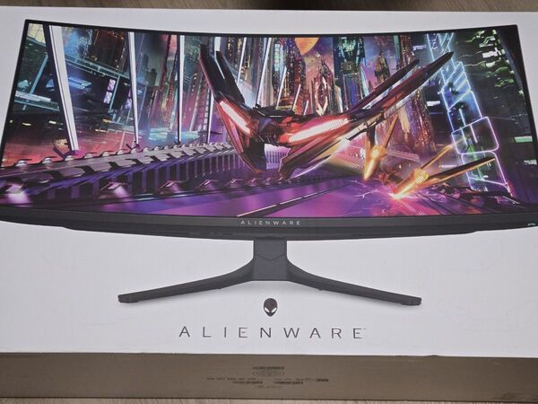 【極美品】 Dell ALIENWARE 34インチ QD-OLED ゲーミングモニター AW3423DWF 有機EL UWQHD