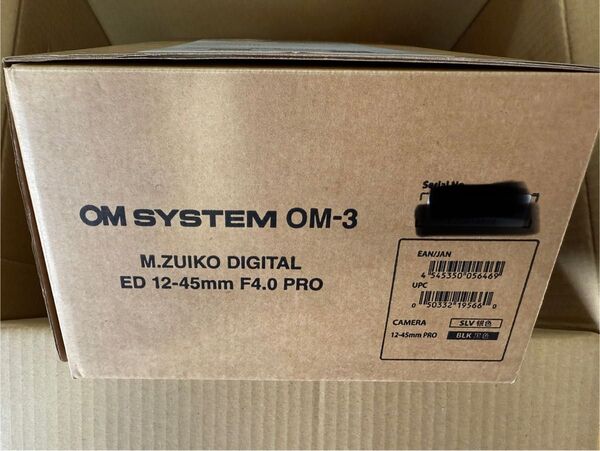 新品未開封 OM SYSTEM OM-3 12-45mm F4.0 PRO レンズキット