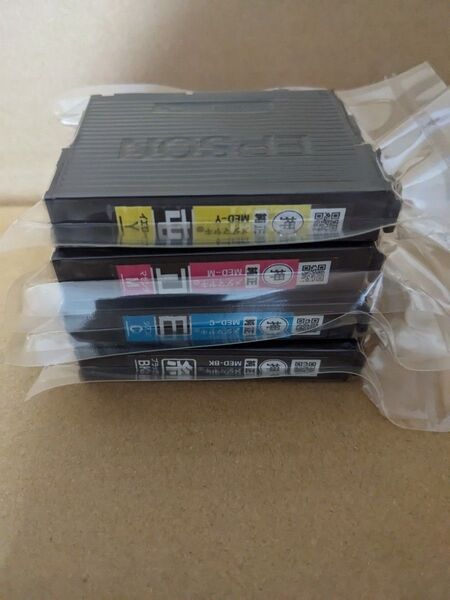 メダマヤキインクエプソン純正セットアップインク EW-056A EW456A MED-4CL 2025年7月購入プリンター付属品